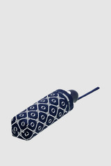 Front product shot of the Oroton Parker Small Umbrella in Denim Blue and 100% polyester fabric for Women .
