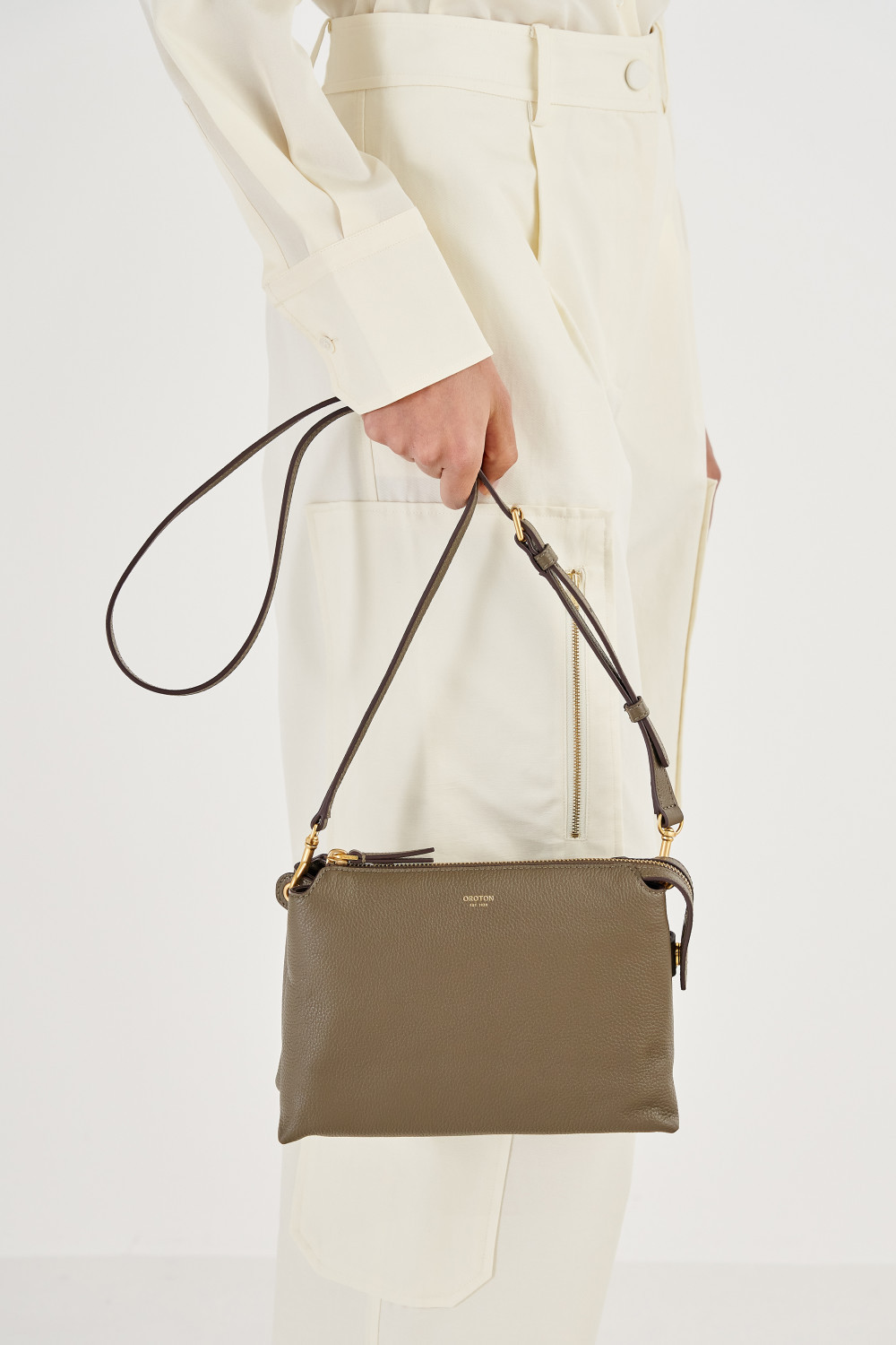 Sadie Crossbody Olive Oroton