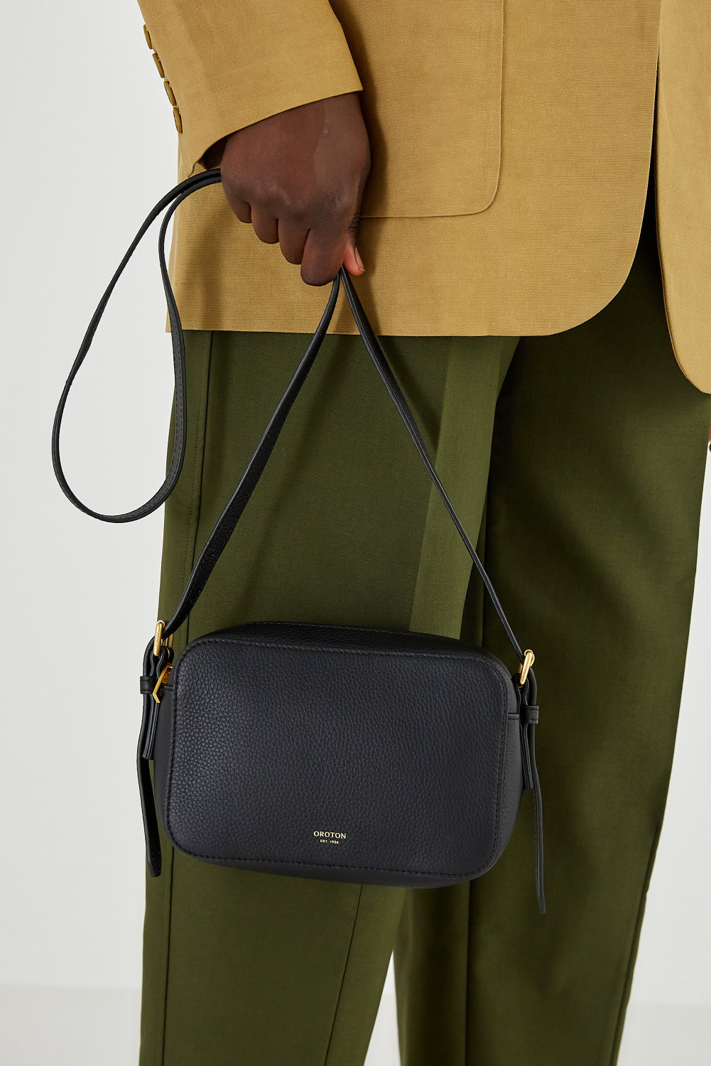 Margot Zip Around Crossbody Black Oroton