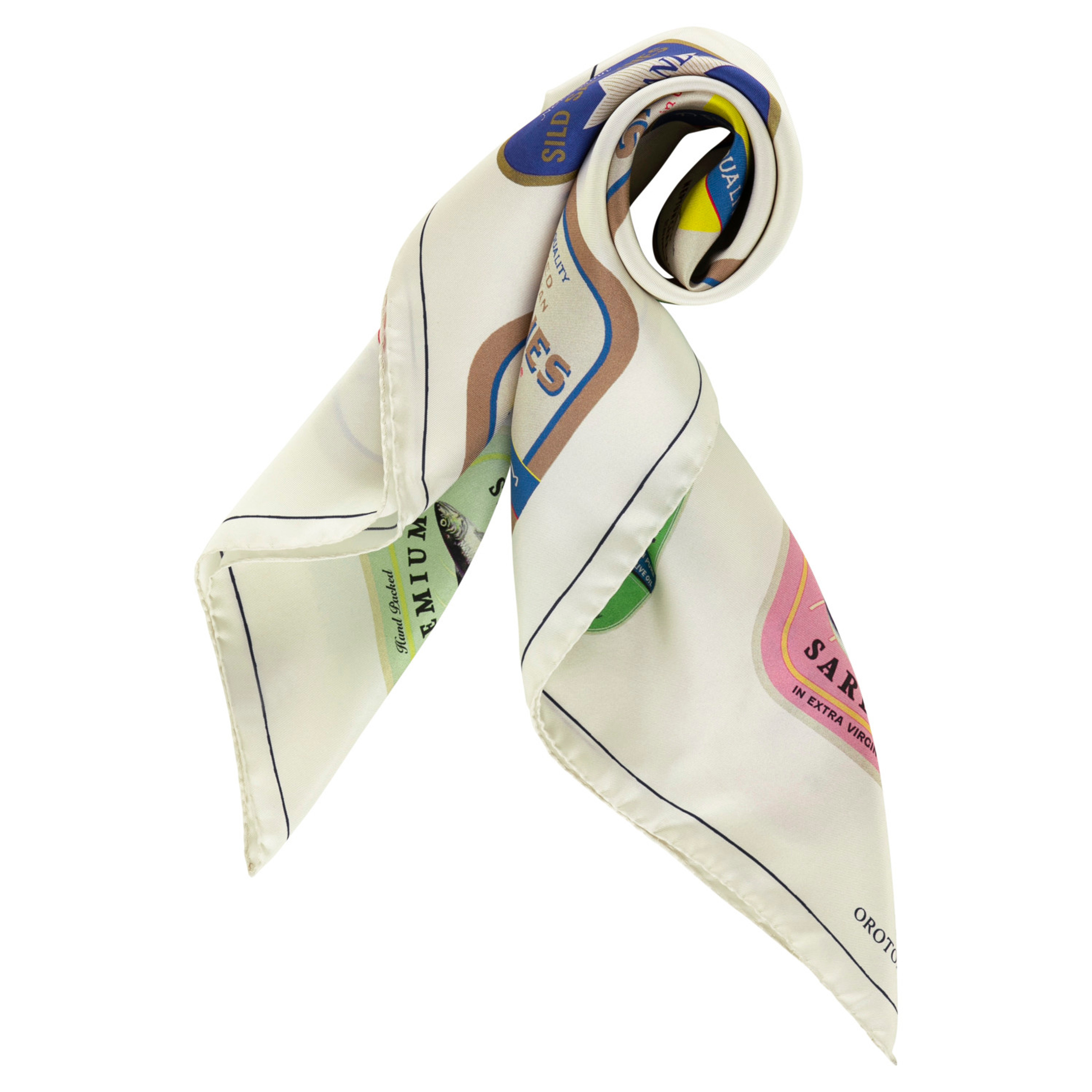 Sardinia Silk Scarf - Multi | Oroton