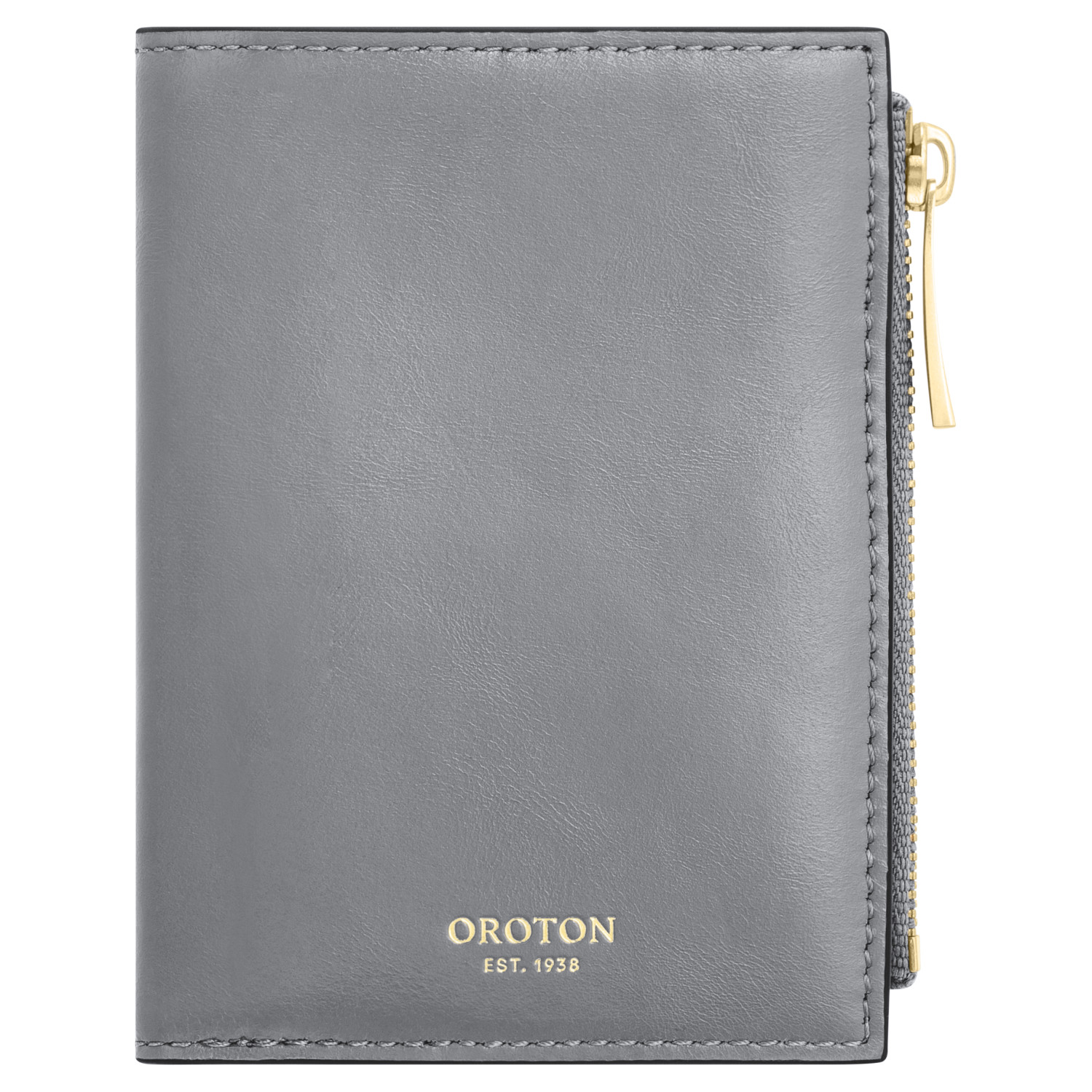 Mia 10 Credit Card Mini Zip Wallet - Grey Flannel | Oroton