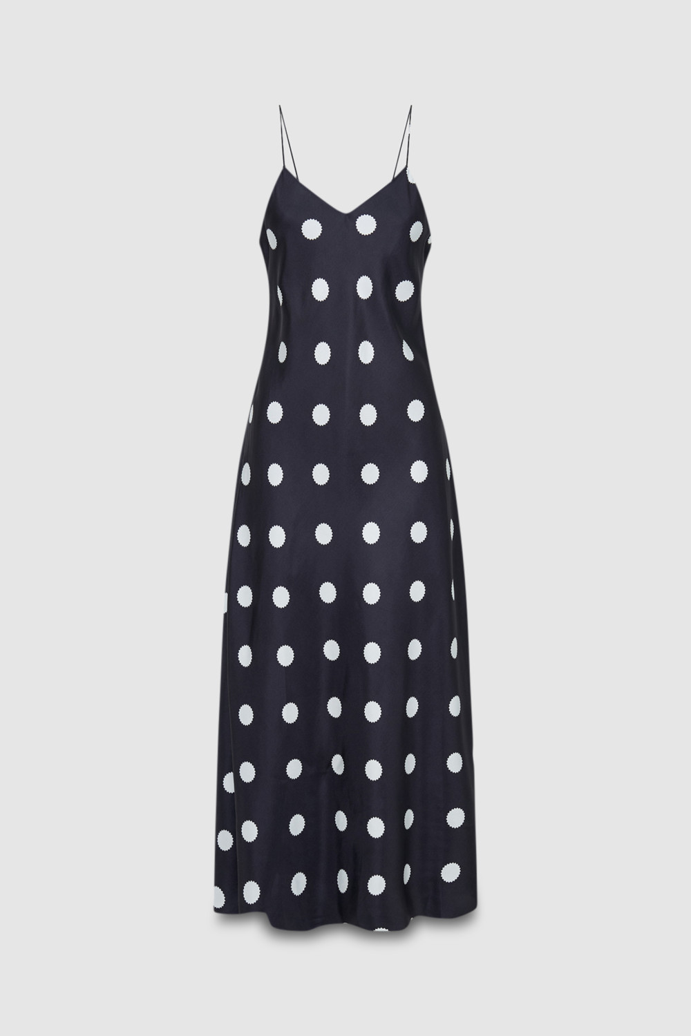Starburst Spot Slip Dress - North Sea | Oroton
