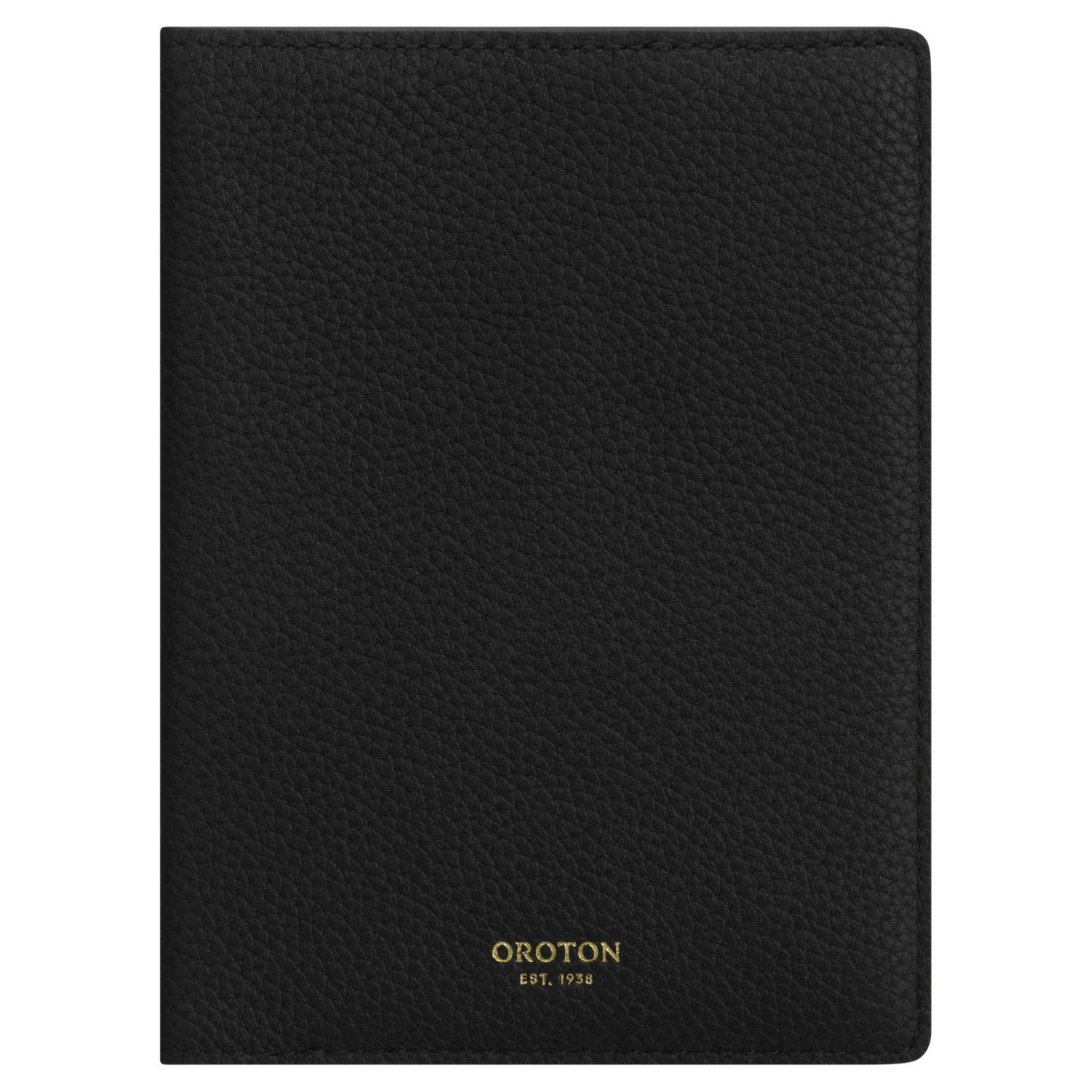 快適グッズ・旅行小物 Oroton Harvey Signature Passport Cover Harvey Signature Passport Cover - Black/Cognac | Oroton