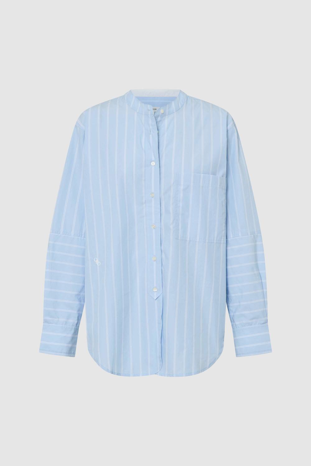 トップス YARN-DYED DEFORMED SHIRT STRIPE Yarn Dye Stripe Poplin – Stella Carakasi