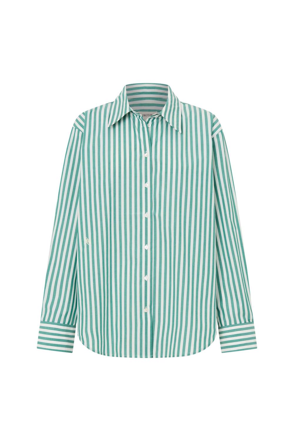 トップス YARN-DYED DEFORMED SHIRT STRIPE トップス YARN-DYED DEFORMED SHIRT STRIPE Trenery Yarn Dyed