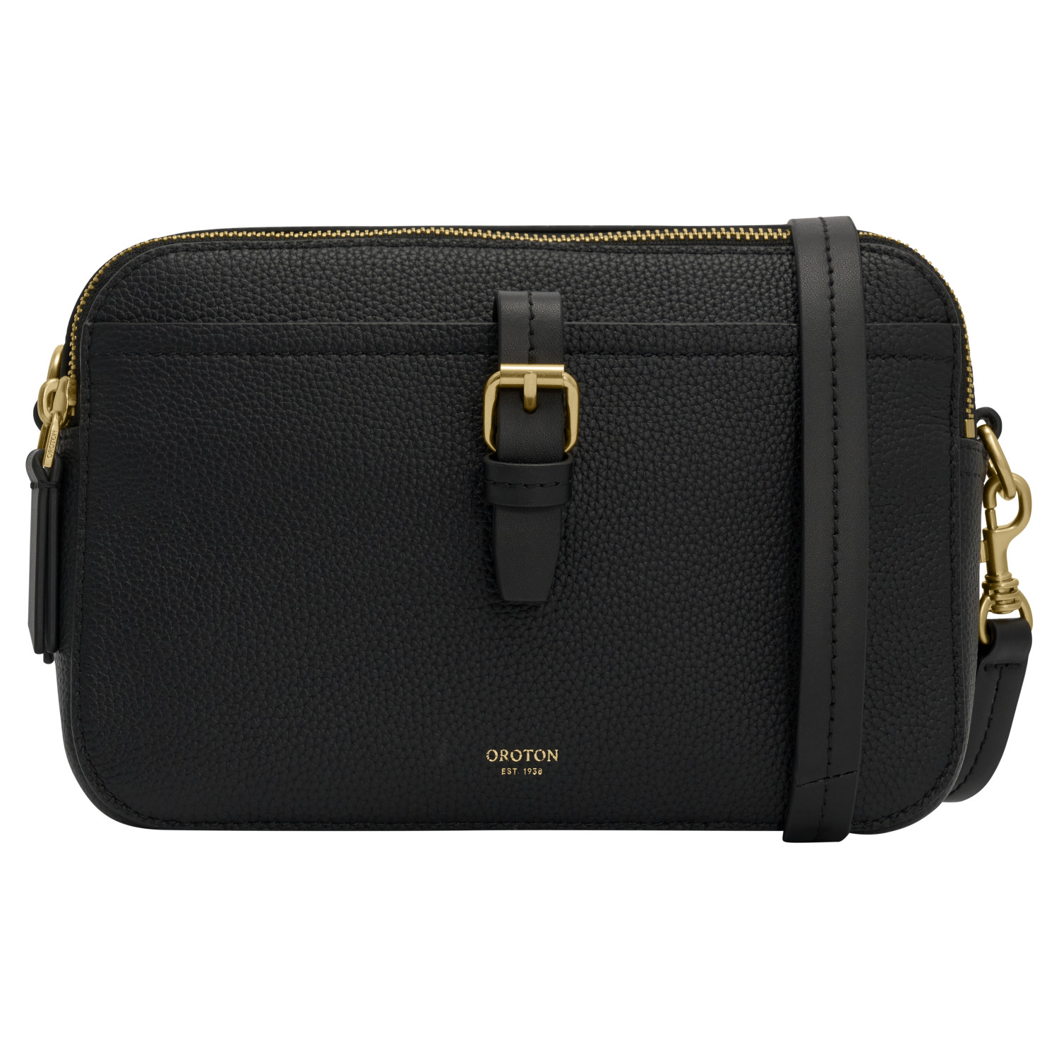 Dylan Camera Crossbody - Black | Oroton