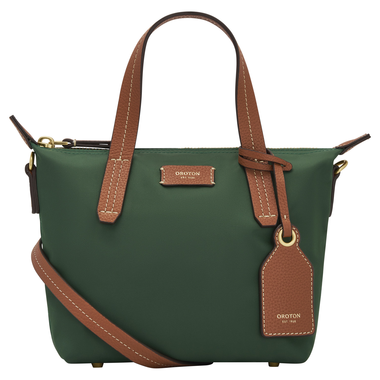 LILLY NYLON SMALL CROSSBODY TOTE - CROCODILE | Oroton