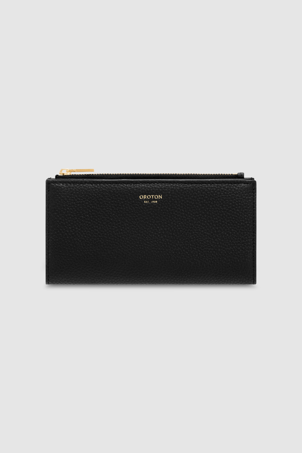 【OROTON】Margot Zip Fold Wallet/レザーウォレット/ジップ Margot Zip Fold Wallet - Black | Oroton
