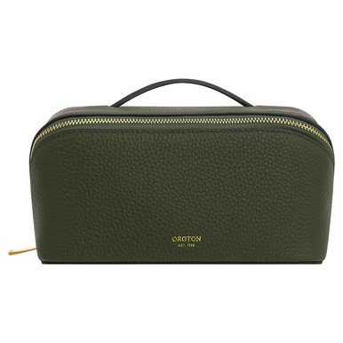 【OROTON】Fife Medium Beauty Case/バニティポーチ/ミディアム OROTON】Fife Texture Medium Beauty Case/バニティポーチ