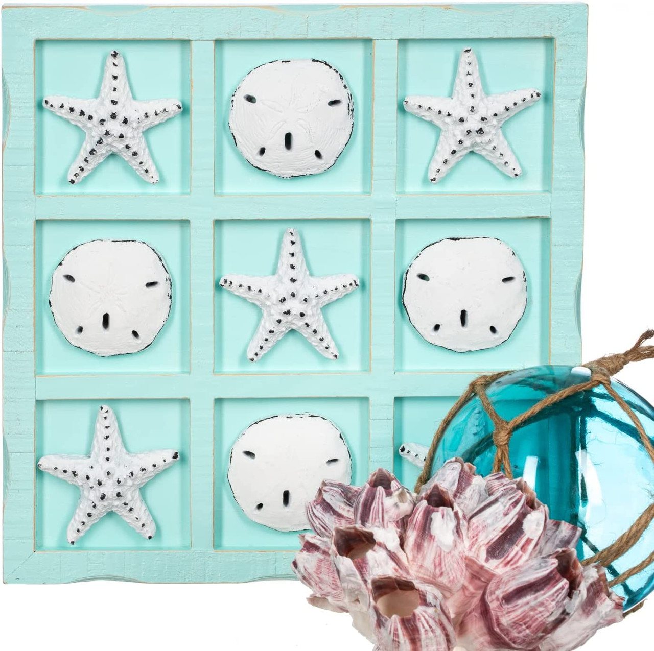 Seashell Tic Tac Toe Board