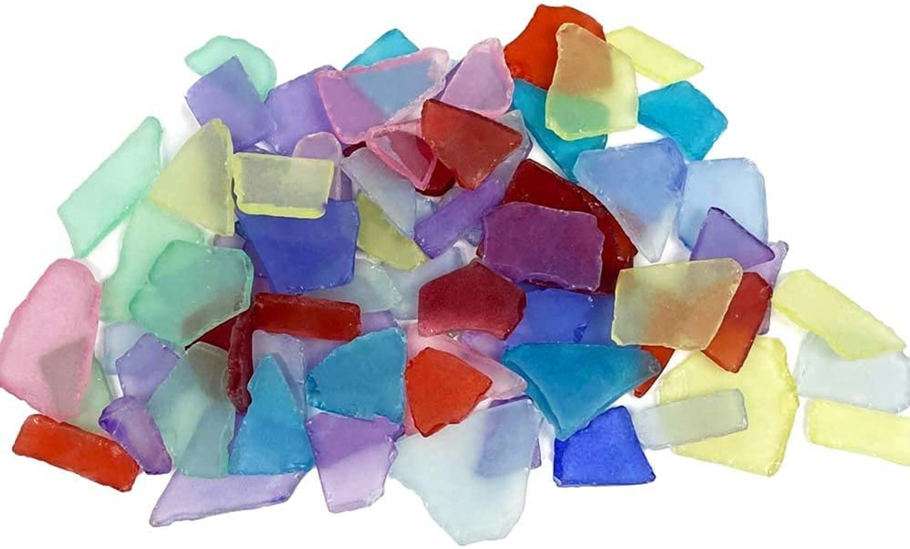 11 Oz Sea Glass Cobalt Bulk Seaglass Pieces Caribbean Tumbled Sea Glass For  Beach Wedding Party Decor