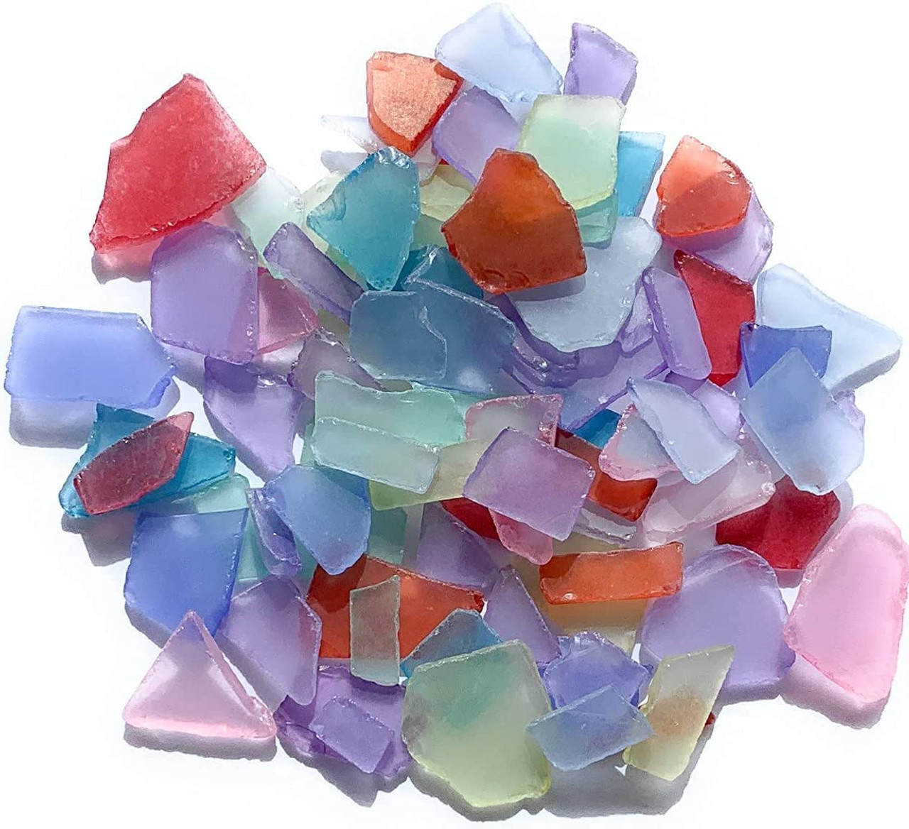 Sea Glass For Crafts Tumbled Decor Bulk Seaglass Pieces Bulk 16Oz