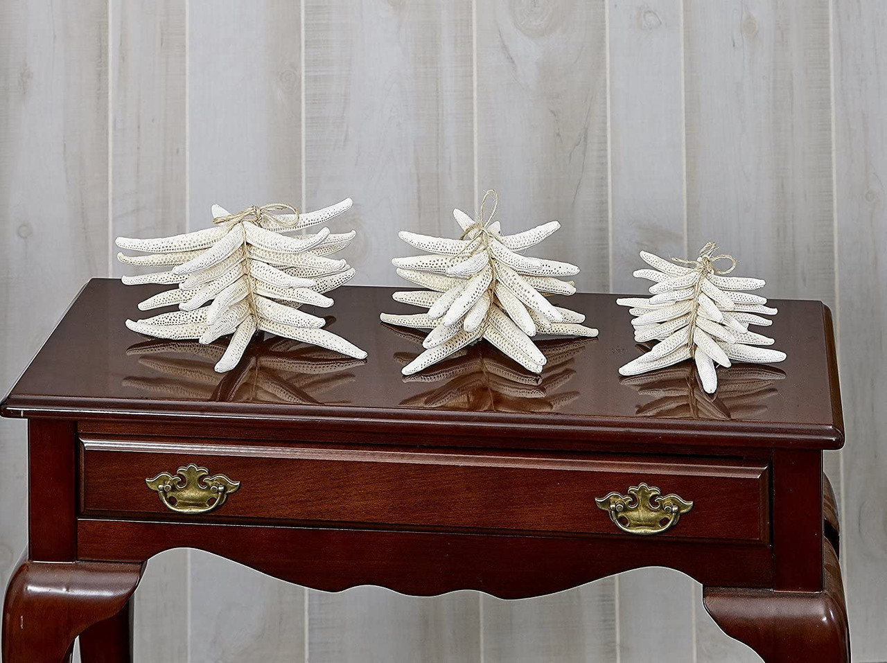 Juvale White Finger Starfish for Nautical Decor (4 to 6 in, 12 Pack)