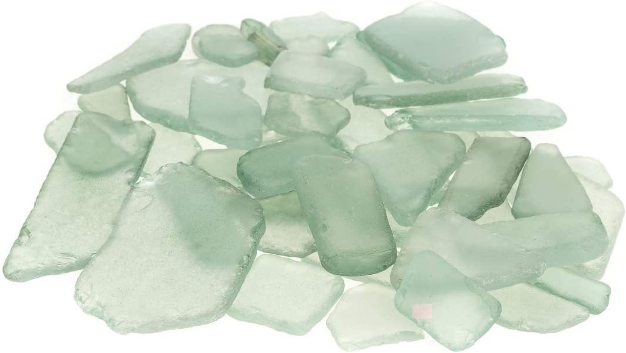 Nautical Crush Trading Sea Glass | 11oz Tumbled Sea Glass Decor | Bulk Seaglass Pieces for Beach Wedding Decor & Crafts | Plus Free Nautical eBook by