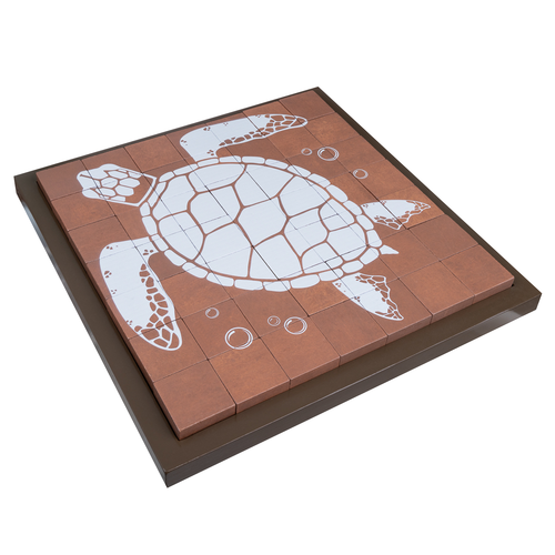 Sea Turtle Puzzle | Solid Wood 49 Piece Puzzle