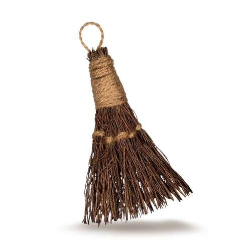 Cinnamon Broom - Cinnamon Broomstick Scented 6in (1 Pack) - Decorative Broom - Cinnamon Scented Broom - Mini Broomsticks - Broom Decor - Cinnamon Broom for Door Protection