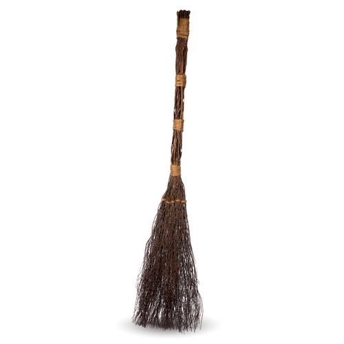 Hand Scented Cinnamon Broom - Traditional Heather Broom - Rustic Décor (36'')