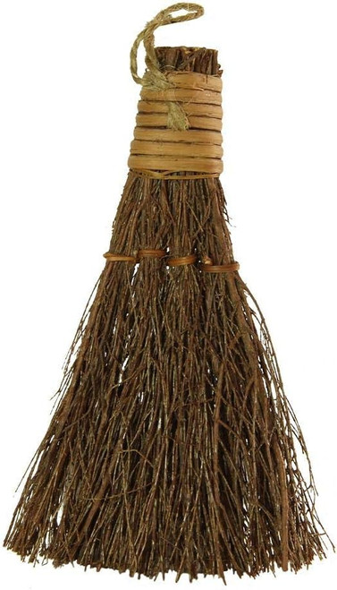 Greenbrier Cinnamon Scented Mini 6" Broom (Holiday, Fall, Autumn, Halloween, Christmas)