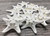 Ultra White Knobby StarFish 1" to 2"  (Set of 12)
