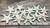 Ultra White Knobby StarFish 1" to 2"  (Set of 12)