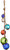 Glass Floats on a String | Multicolor Fishing Buoy Balls 2-4" | Set of 6
