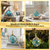 Glass Float | Large Aqua Fishing Buoy Ball 5" | Set of 1