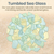 Sea Glass | Pale Blue Yellow & Green Sea Glass Mix | 11oz for Craft and Decor