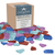 Sea Glass | Blue Red & Purple Sea Glass Mix | 11oz for Craft and Decor