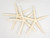  3 Pack Large White Finger Starfish top view stacked 