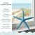 Starfish 10 Blue Green & White Finger Star Fish 6-8 Inch Starfish for Crafts and Decor 