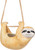 Hanging Sloth Planter side view 1 zoomed in 