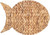 Woven Fish Placemat top view 4