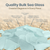 Sea Glass Aqua| Large Colored Sea Glass Pieces | 11 Ounces of Large Sea Glass Pieces for Decoration and Craft