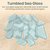 Sea Glass Aqua| Large Colored Sea Glass Pieces | 11 Ounces of Large Sea Glass Pieces for Decoration and Craft