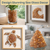 Sea Glass | 55oz Amber Tumbled Sea Glass Decor | Bulk Seaglass Pieces for Beach Wedding Decor & Crafts | Plus Free Nautical eBook by Joseph Rains