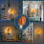 Shell Night Light | Real Tonna Cepa Sea Shell Night Light | Coastal Beach Home Decor | Plus Free Nautical eBook by Joseph Rains (Brown Tonna Shell)
