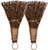 Cinnamon Broom - Cinnamon Broomstick Scented 6in (2 Pack) - Decorative Broom - Cinnamon Scented Broom - Mini Broomsticks - Broom Decor - Cinnamon Broom for Door Protection