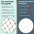 Fishing Net - 2 Pack of 5' X 10' - Fishing Net Décor - Decorative Fishing Net Wall Decor - Nautical Fish Net - Fishing Net Decoration - Fish Net Decorative - Fishnet Décor - Sea Netting Décor