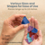 Sea Glass Craft - Beach Glass Craft - Blue Red & Purple - Sea Glass Décor - Sea Glass Vase Filler - Sea Glass Crafting - Bag of Sea Glass - Craft Glass - Vase Fillers Glass (22 Ounces)