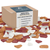 Nautical Crush Trading Sea Glass | Amber Brown Red and Frosted White Sea Glass Mix | 22 Ounces of Sea Glass for Art Crafts and Decor | Sea Glass Bulk