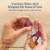 Nautical Crush Trading Sea Glass | Amber Brown Red and Frosted White Sea Glass Mix | 22 Ounces of Sea Glass for Art Crafts and Decor | Sea Glass Bulk