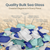 Nautical Crush Trading Sea Glass Craft - 28 Ounces Dark Blue, Aqua & White - Beach Glass Craft - Sea Glass Décor - Sea Glass Vase Filler - Sea Glass Crafting - Bag of Sea Glass - Craft Glass