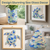 Nautical Crush Trading Sea Glass Craft - 28 Ounces Dark Blue, Aqua & White - Beach Glass Craft - Sea Glass Décor - Sea Glass Vase Filler - Sea Glass Crafting - Bag of Sea Glass - Craft Glass