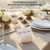 Sea Shell Placecard Holder Set (10 Pieces) | Cut Shells for Beach Wedding Place Cards | Shells for Wedding or Event Table Decor | Plus Free Nautical Ebook by Joseph Rains