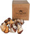 Hermit Crab Shells | Turbo Shells | 12 Brown Snail Shells 1"- 2" | Hermit Crab House for Décor | Plus Free Nautical eBook by Joseph Rains