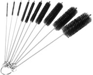 10 Piece Nylon Tube Brush Set