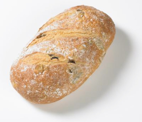 Artisan Bread using a Natural Sour with an Olive Blend of 3 different Olives and Herb de Provence added for a great flavor.