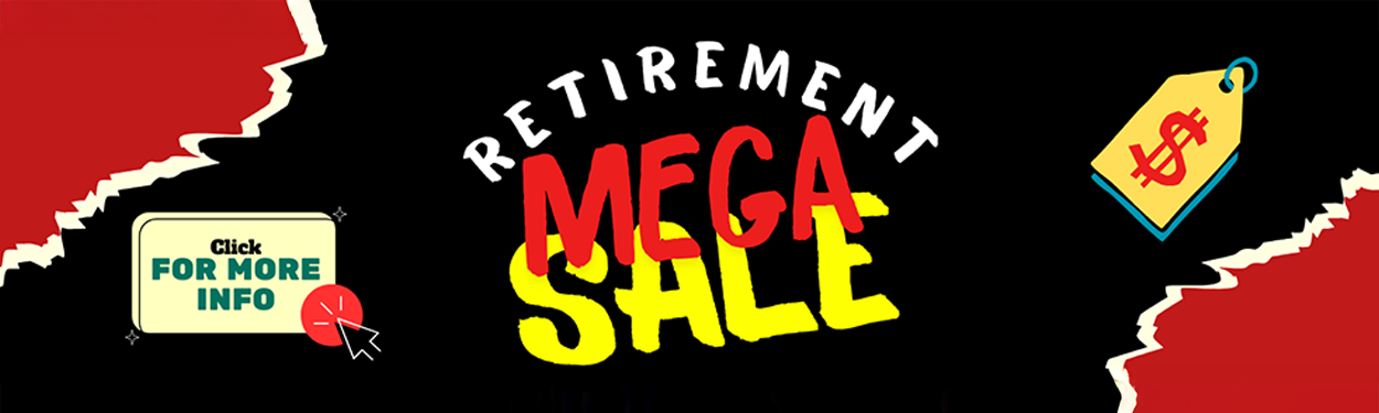 MegaHobby Retirement Sale
