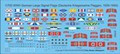 1 350 MODEL SHIP DECALS visual data 2