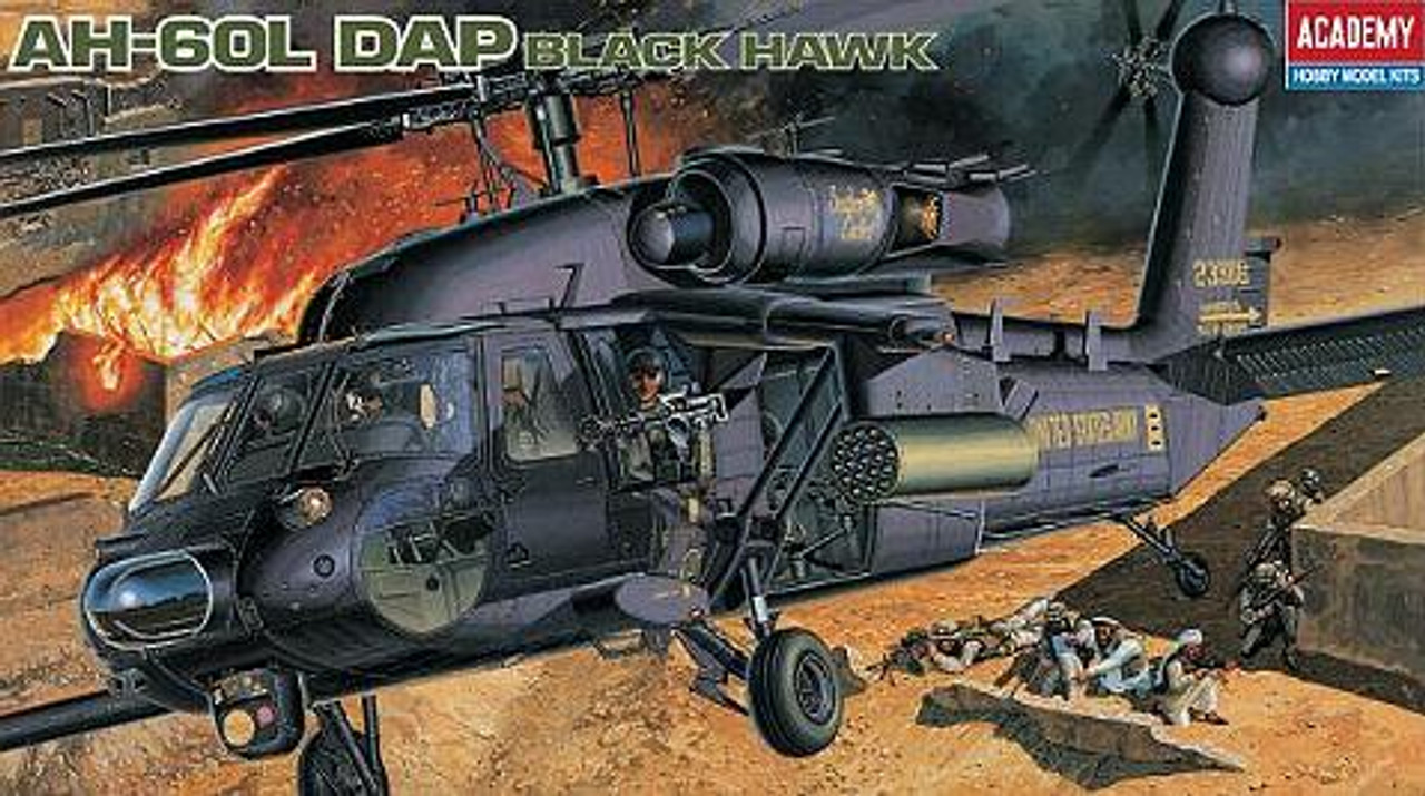 AH-60L DAP Black Hawk 1/35 Academy